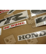 Honda VTR 1000F 1998 - YELLOW VERSION DECALS