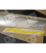 SUZUKI HAYABUSA 2008 - DARK BLUE VERSION DECALS