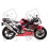 SUZUKI HAYABUSA 2008 - DARK BLUE VERSION DECALS (Produit compatible)