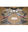 SUZUKI HAYABUSA 2008 - DARK BLUE VERSION DECALS
