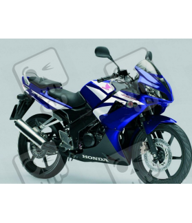 SUZUKI HAYABUSA 2008 - DARK BLUE VERSION DECALS