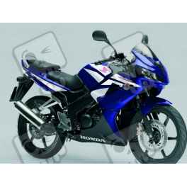 SUZUKI HAYABUSA 2008 - DARK BLUE VERSION DECALS
