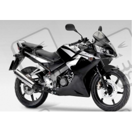 SUZUKI HAYABUSA 2008 - DARK BLUE VERSION DECALS