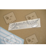 SUZUKI HAYABUSA 2008 - DARK BLUE VERSION DECALS