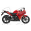 Honda CBR 250R 2013 - RED VERSION DECALS (Compatible Product)