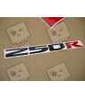 SUZUKI HAYABUSA 2008 - DARK BLUE VERSION DECALS