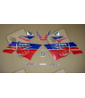 SUZUKI HAYABUSA 2008 - DARK BLUE VERSION DECALS