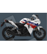 SUZUKI HAYABUSA 2008 - DARK BLUE VERSION DECALS