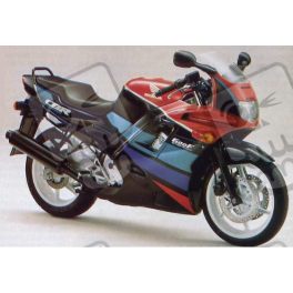 SUZUKI HAYABUSA 2008 - DARK BLUE VERSION DECALS