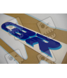 SUZUKI HAYABUSA 2008 - DARK BLUE VERSION DECALS