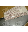 Honda CBR 600 F2- RED/BLACK VERSION DECALS