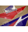 Honda CBR 600 F3 1996 - RED/PURPLE/WHITE VERSION DECALS