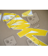 SUZUKI HAYABUSA 2008 - DARK BLUE VERSION DECALS