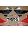 Honda CBR 600 F4 1999 - RED/BLACK VERSION DECALS