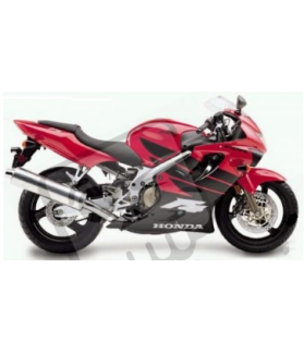 SUZUKI HAYABUSA 2008 - DARK BLUE VERSION DECALS