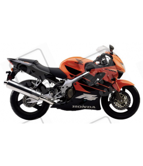 SUZUKI HAYABUSA 2008 - DARK BLUE VERSION DECALS