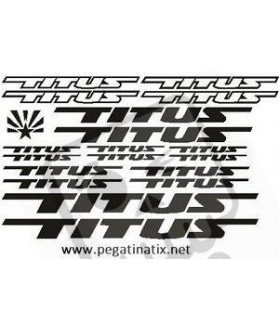 Sticker decal bike cycle TITUS (Compatible Product)