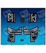 ROCKSHOX SID BRAIN 2018 BLACK FORK DECALS KIT