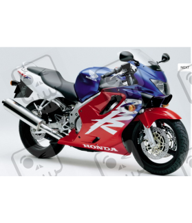 Honda CBR 600 F4 2000 - RED/WHITE/BLUE VERSION DECALS