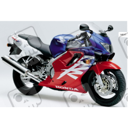 Honda CBR 600 F4 2000 - ORANGE/BLACK VERSION DECALS
