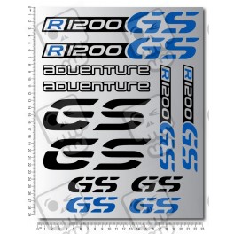Stickers decals for BMW R1200GS