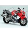 HONDA CBR 600 F4 2002 ROJO/AZUL/ROJO VERSION STICKER SET