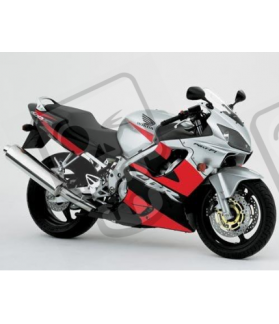 HHONDA CBR 600 F4 2003 PLATA/NEGRO/ROJO VERSION STICKER SET