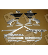 HONDA CBR 600 F4 2006 - SILVER/BLACK VERSION STICKER SET