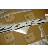 HONDA CBR 600 F4 2006 VERSION PLATA/NEGRO STICKER SET