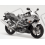 HONDA CBR 600 F4 2006 VERSION PLATA/NEGRO STICKER SET (Producto compatible)