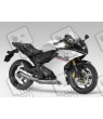 Stickers for HONDA CBR 600F 2012 WHITE/BLACK