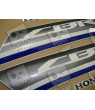 Stickers for HONDA CBR 600F 2013 - WHITE/BLUE