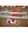 HONDA VFR 400K 1991 VERSION AZUL OSCURO STICKER SET