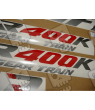 HONDA VFR 400K 1992 VERSION BLANCO STICKER SET
