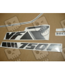 STICKER KIT FOR HONDA VFR 750 1988 VERSION AZUL OSCURO