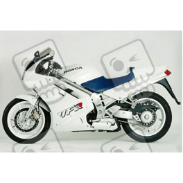 STICKERS KIT FOR HONDA VFR 750 1990 VERSION BLANCO/AZUL