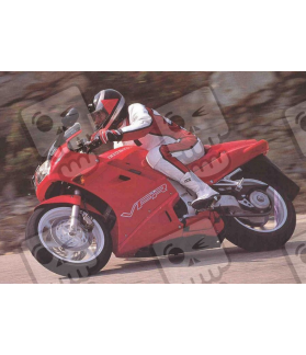 STICKERS KIT HONDA VFR 750 1991 VERSION ROJO (Producto compatible)