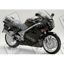 STICKERS KIT HONDA VFR 750 1992 BLACK VERSION