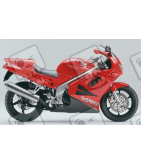 STICKERS KIT HONDA VFR 750 1994 VERSION ROJO