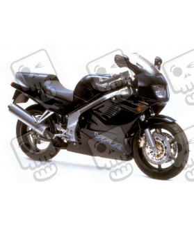 STICKERS SET HONDA VFR 750 1995 BLACK VERSION