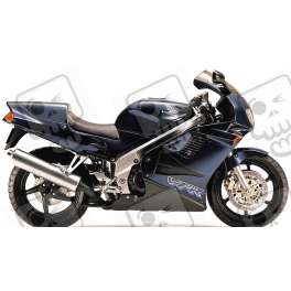 STICKERS SET HONDA VFR 750 1996 VERSION AZUL OSCURO