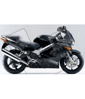 STICKERS SET HONDA VFR 800I YEAR 1999 VERSION VERSION EUROPEA NEGRO