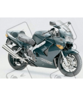 STICKERS SET HONDA VFR 800I YEAR 1999 VERSION US VERDE