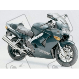 STICKERS SET HONDA VFR 800I YEAR 1999 VERSION US VERDE