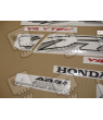 STICKERS SET HONDA VFR 800I YEAR 2002 SILVER VERSION