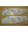 STICKERS SET HONDA CB600F HORNET YEAR 1998 VERSION ROJO