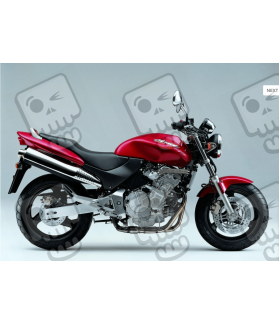 STICKERS SET HONDA CB600F HORNET YEAR 1998 VERSION ROJO