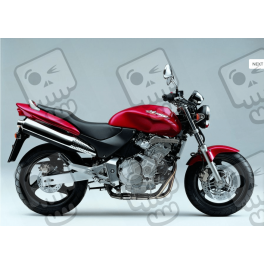 STICKERS SET HONDA CB600F HORNET YEAR 1998 VERSION ROJO