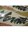 STICKERS SET HONDA CB600F HORNET YEAR 2000 VERSION NEGRO
