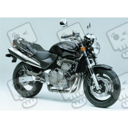STICKERS SET HONDA CB600F HORNET YEAR 2000 VERSION NEGRO